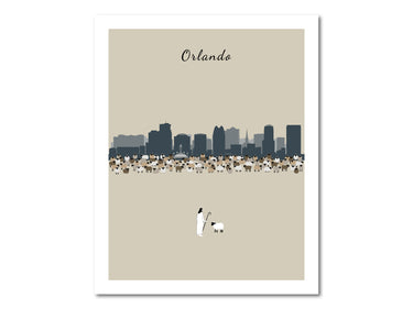 Lost Sheep from Orlando Poster Print